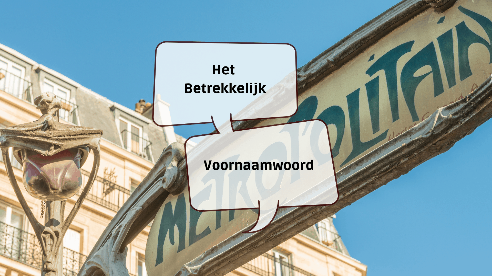 Het Betrekkelijk Voornaamwoord