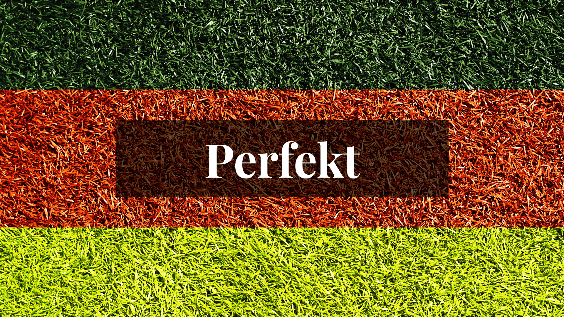 Perfekt (vt. Dw)