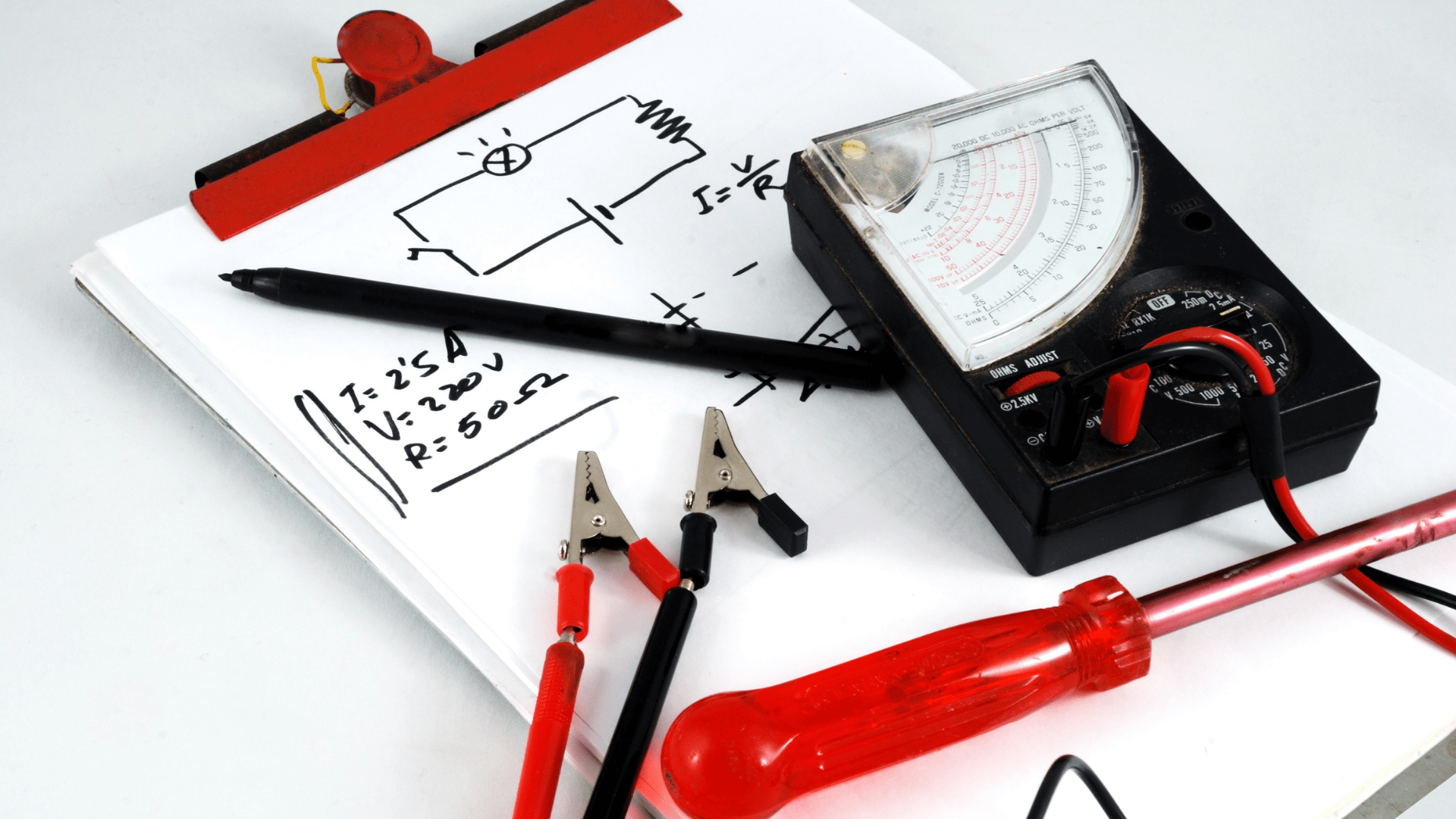 elektriciteit wet van ohm en vervangingsweerstand