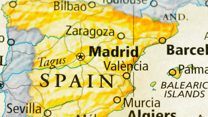 het klimaat in spanje